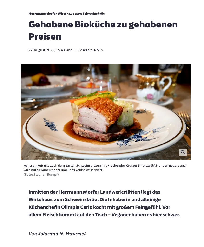 Wirtshaus zum Herrmannsdorfer Schweinsbräu — photo 84