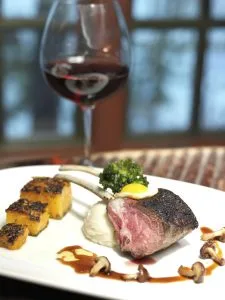 Log Haven Restaurant — food