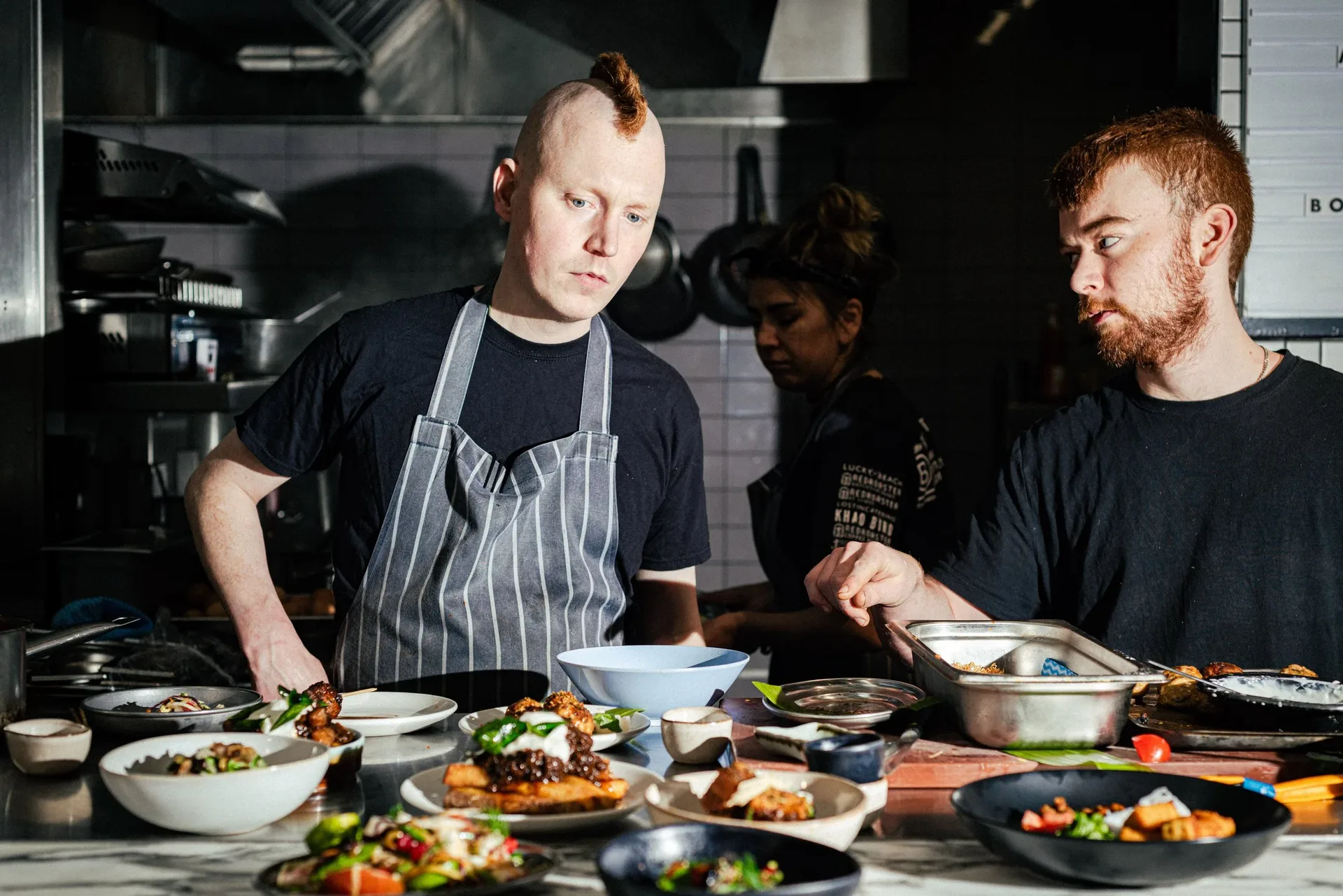 Lucky Khao — kitchen