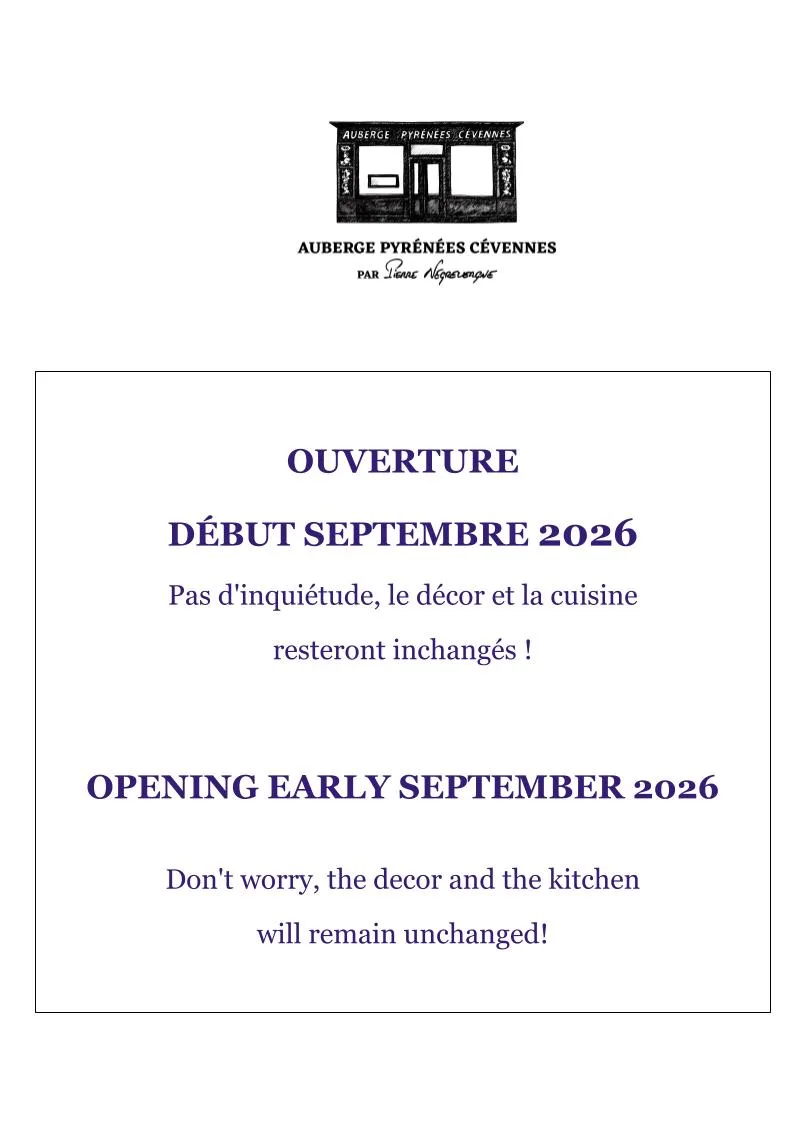 Auberge Pyrénées Cévennes, Paris
