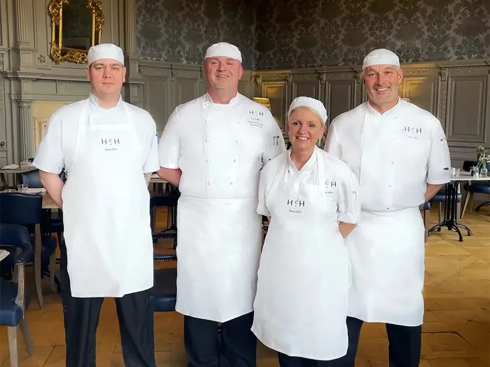 The Ballroom at Hoar Cross Hall — kitchen