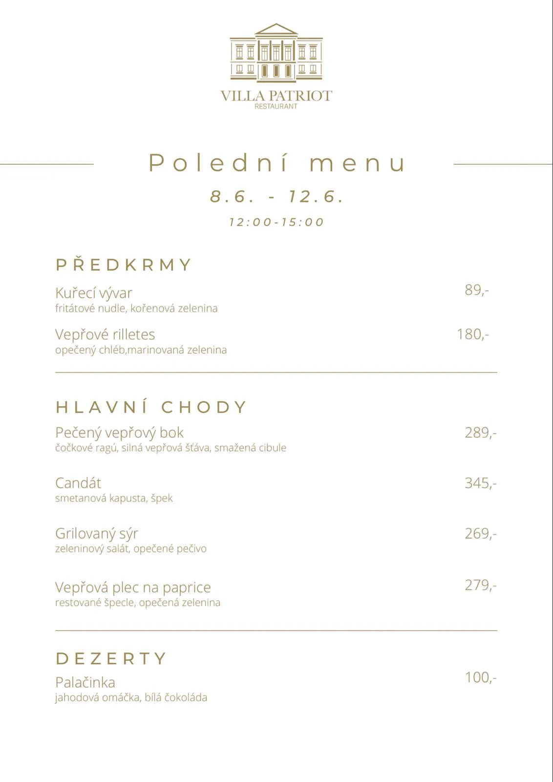 Gourmet Restaurant Villa Patriot — atmosphere