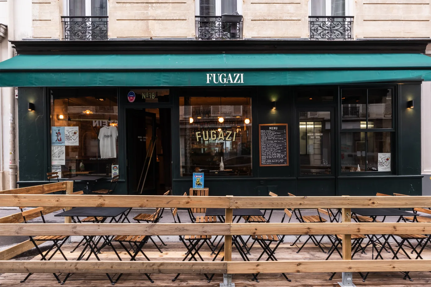 Fugazi, Paris