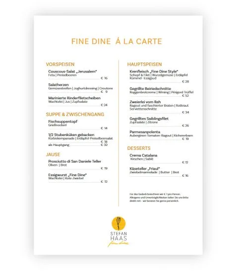 Stefan Haas – Fine Dine, Bad Aussee