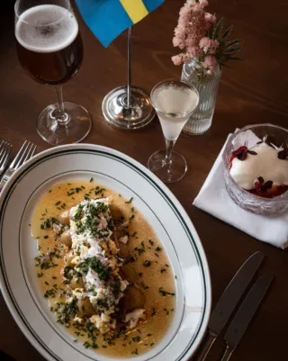 Åhus Gästgivaregård — food