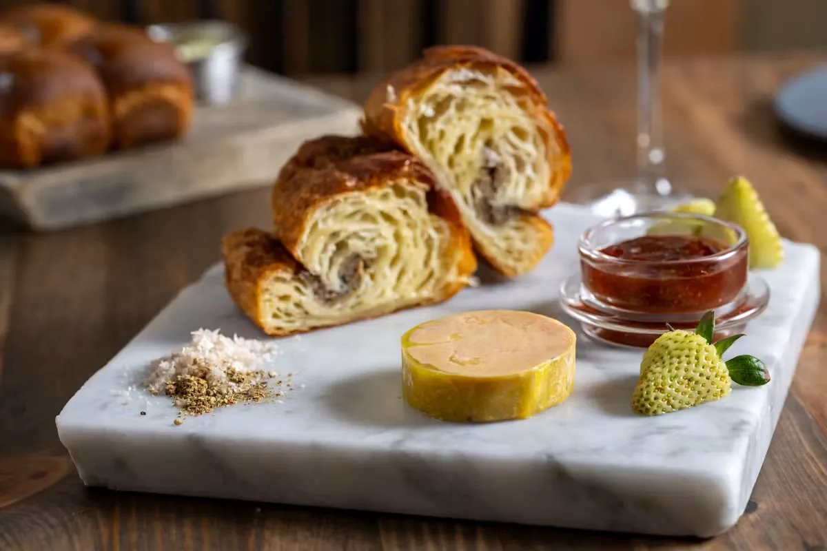 Restaurant Marc Forgione — food