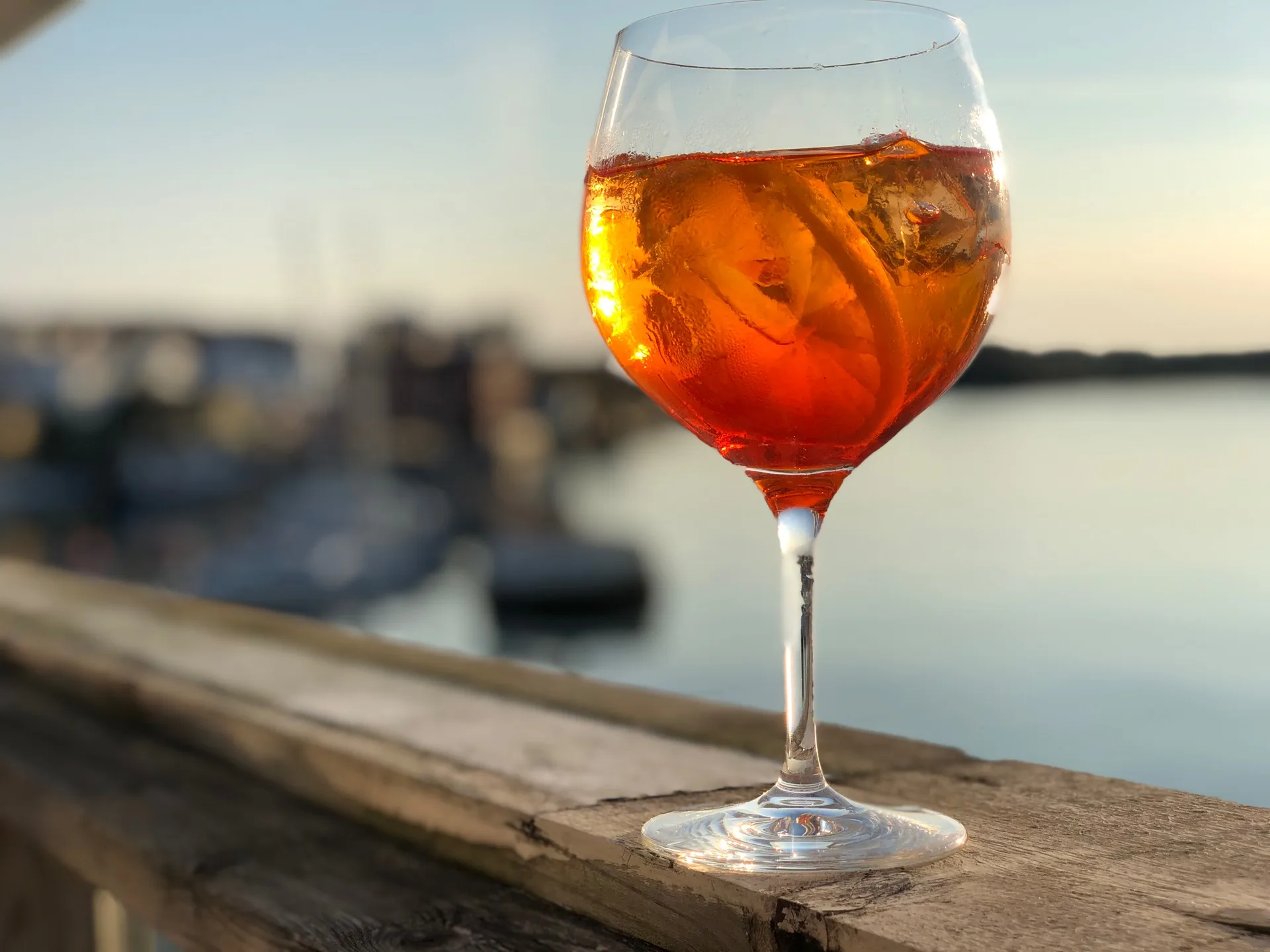Pelles rökeri i Grundsund — drink