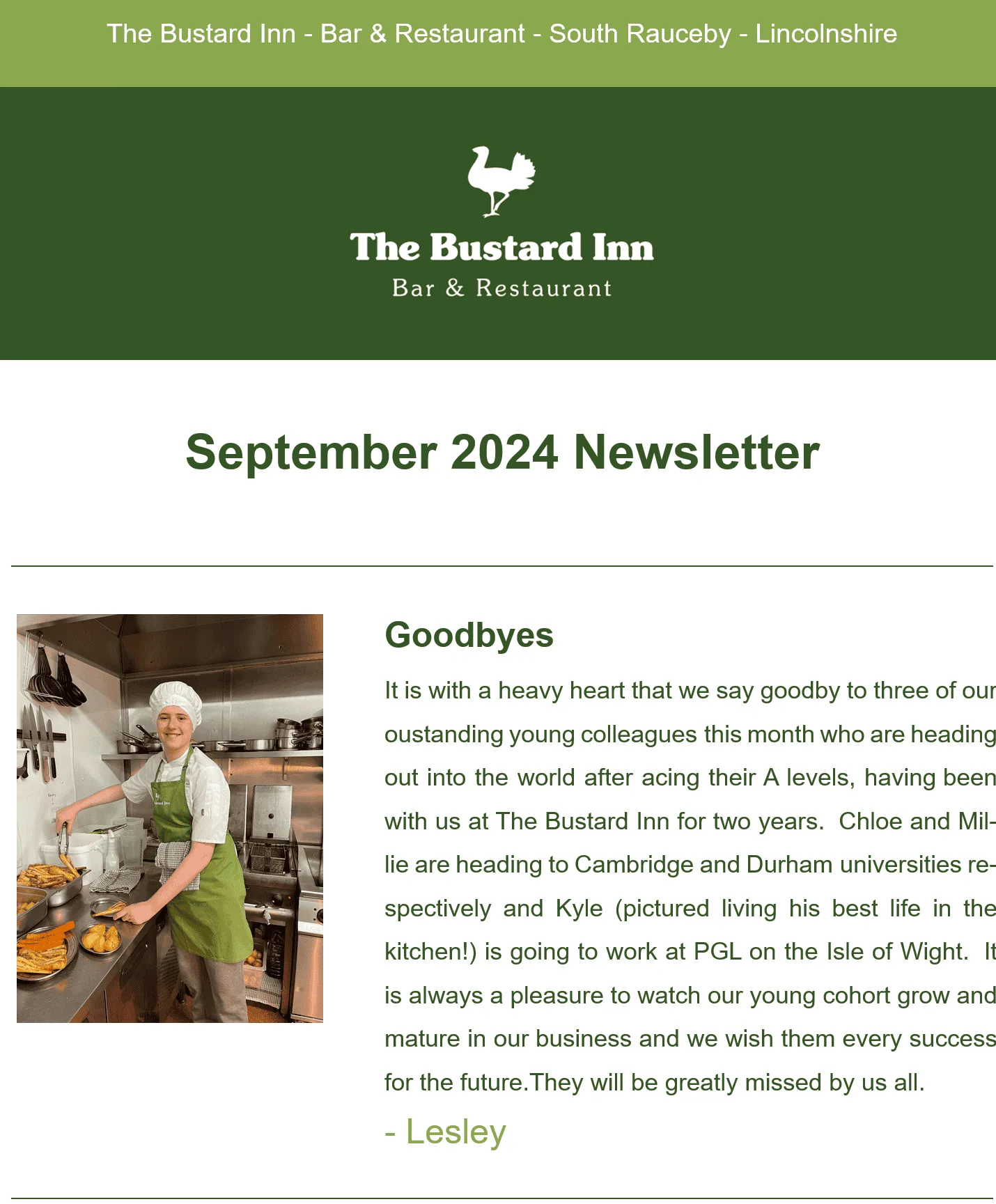 The Bustard Inn & Restaurant — photo 73