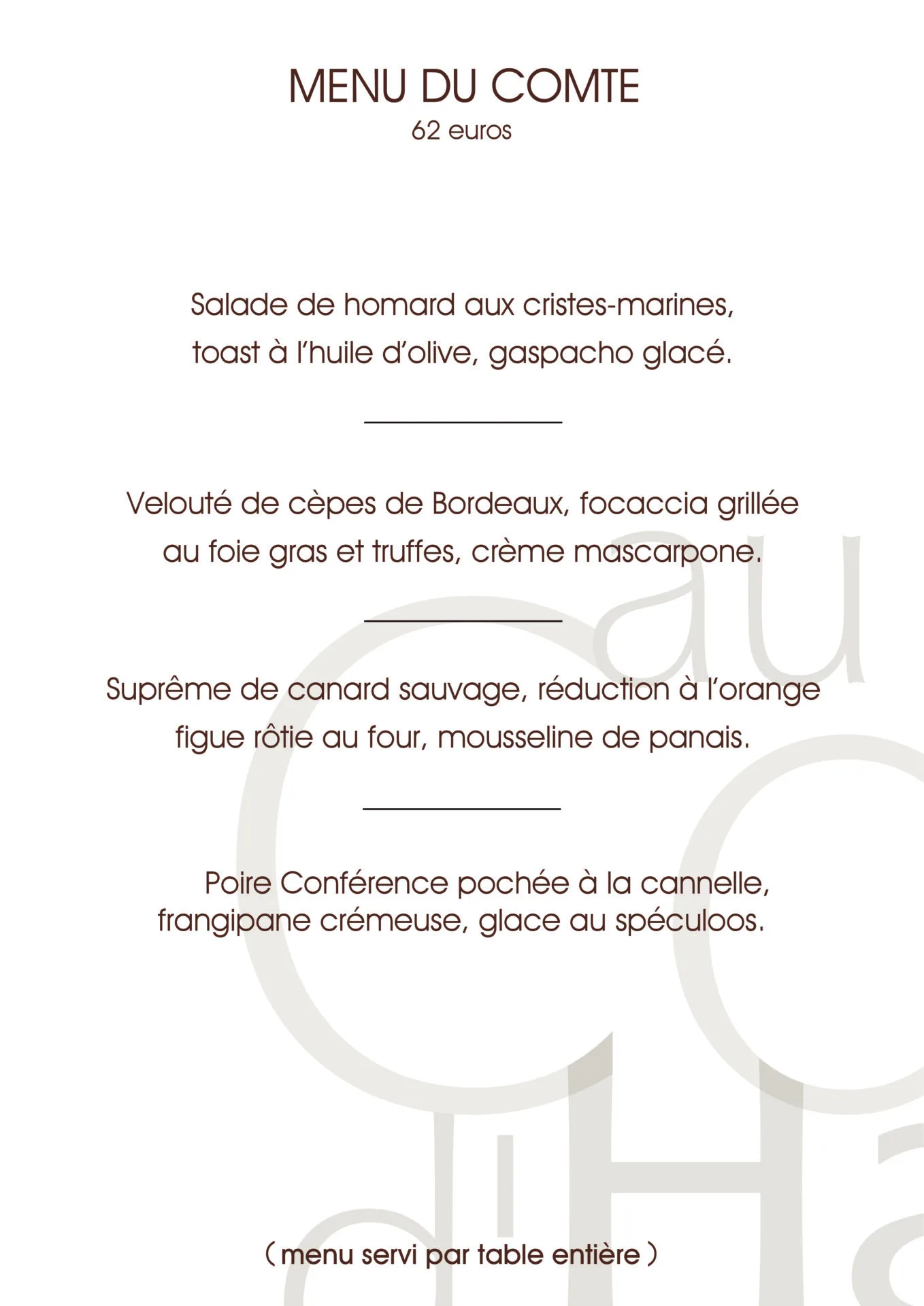 Au Comte d'Harscamp — photo 21