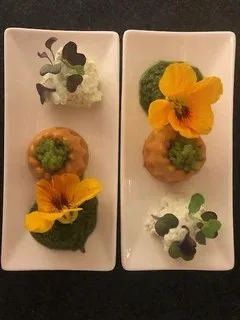 Restaurant Vegelangelo — food