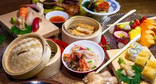 Mangostin Asia Restaurant — food