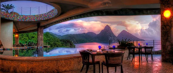 Jade Mountain Club, Soufrière
