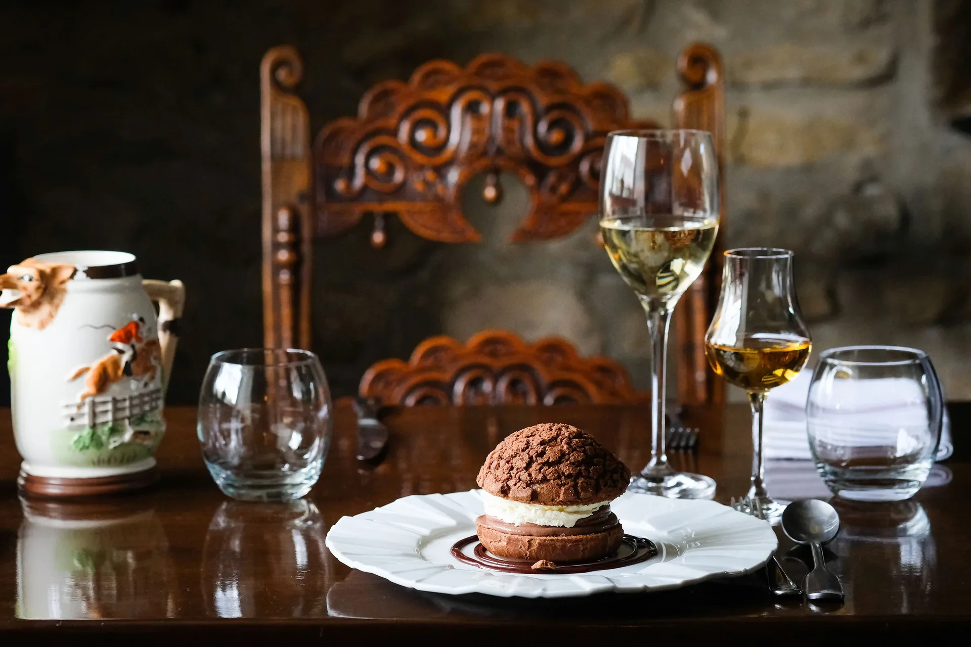 The Plough — food