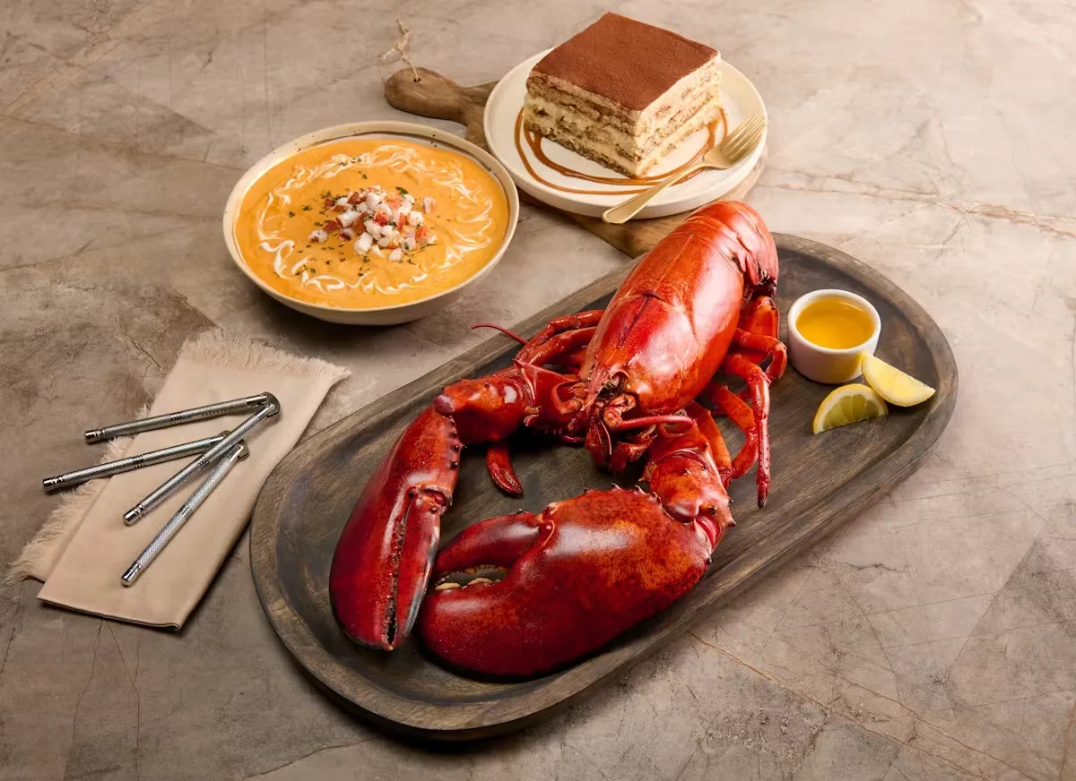 The Palm Boston — food