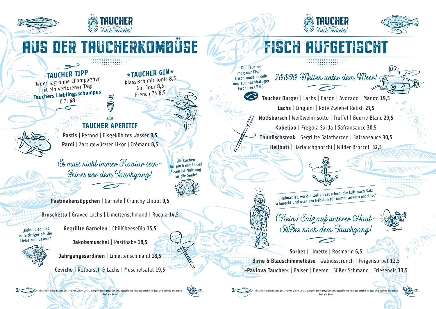 Restaurant Taucher — food