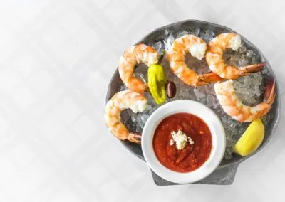 Gibsons Bar and Steakhouse — food