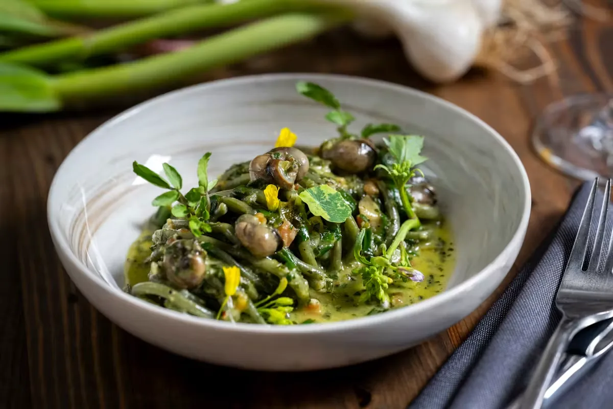 Restaurant Marc Forgione — food