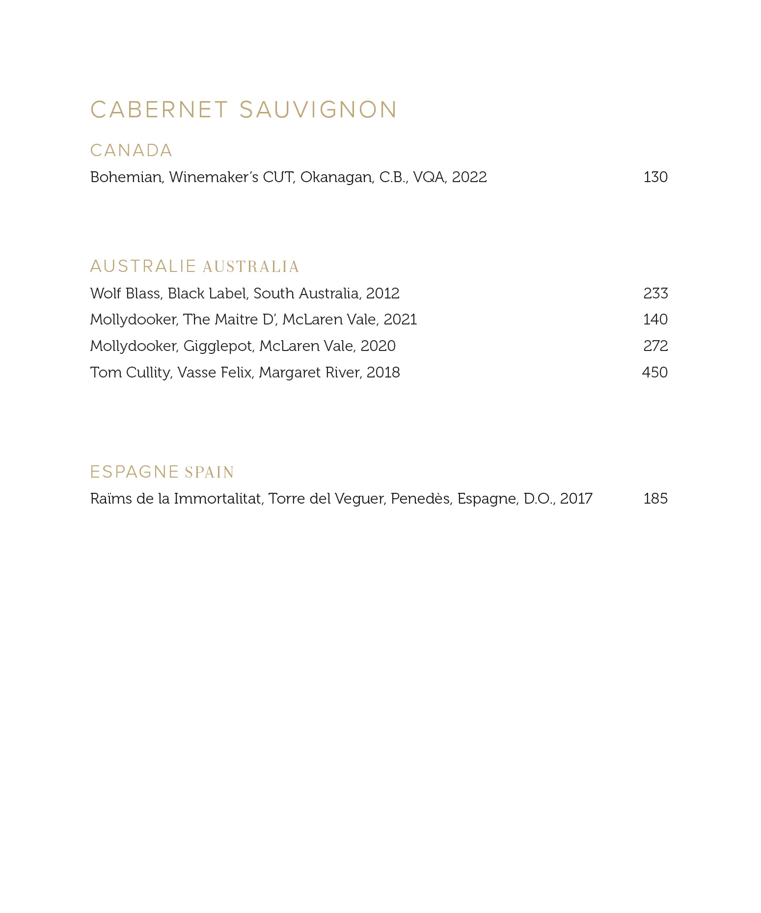 Champlain — drink