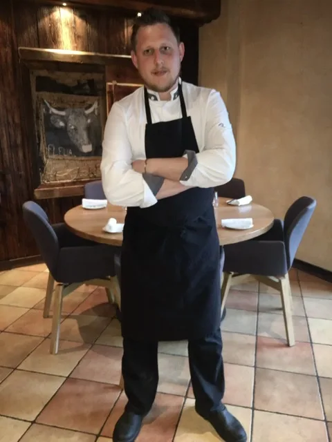 Auberge Chez Guth — kitchen