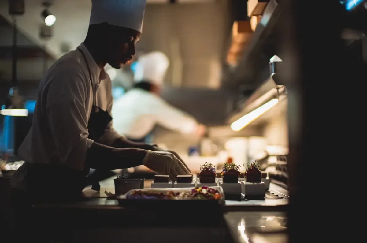Chef's Table at Brooklyn Fare — kitchen