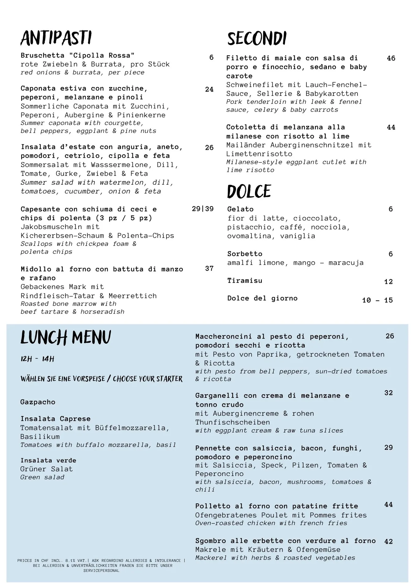 La Scarpetta — atmosphere