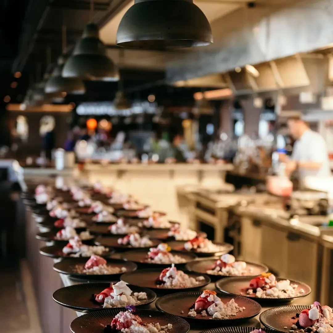 Ocean restaurang — kitchen