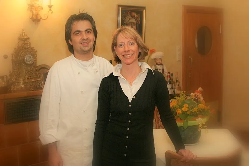 Restaurant Corona im Hotel zur Post — kitchen