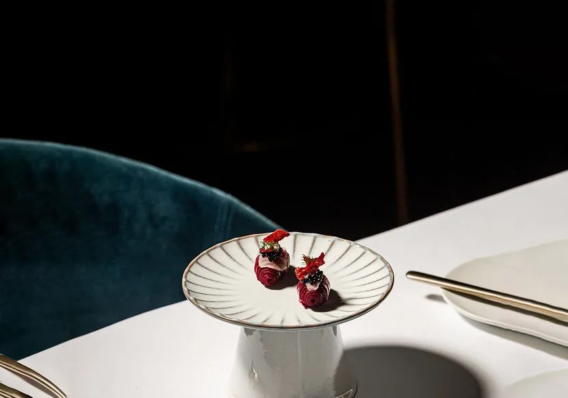 The London — food