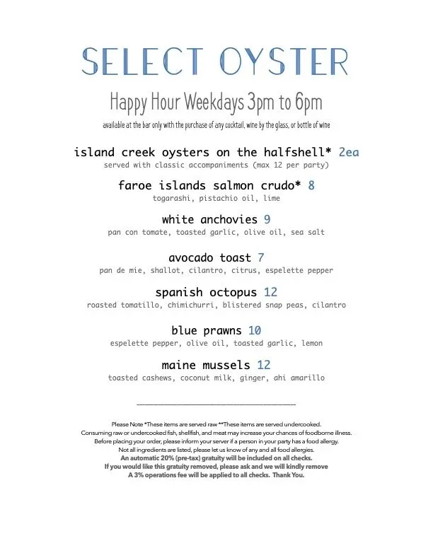 Select Oyster Bar — photo 43