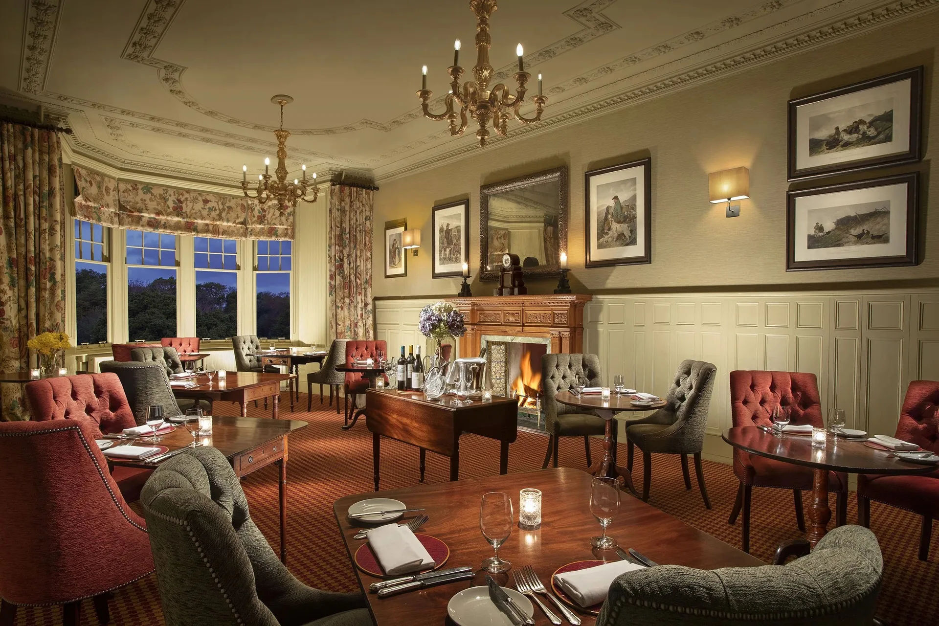 Restaurant at Isle of Eriska — photo 42