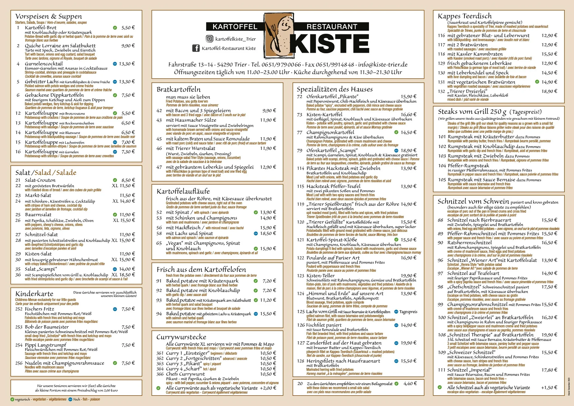 Kartoffelrestaurant Kiste — photo 65