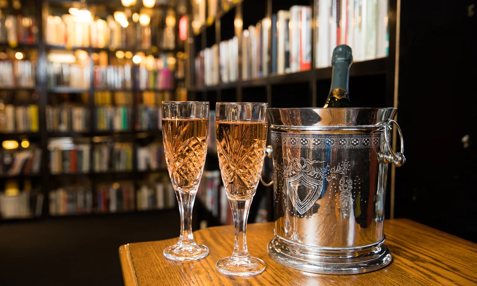 Battery Park Book Exchange & Champagne Bar — photo 5