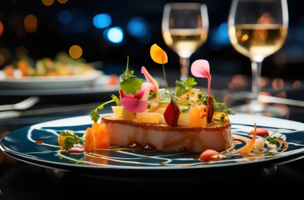 Les Fresques - Château des Vigiers — food
