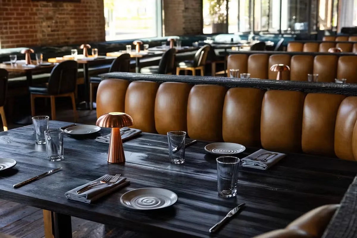 Current Charcoal Grill — atmosphere