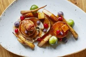 Tudor Farmhouse Hotel & Restaurant — food