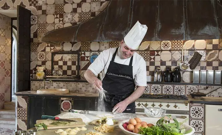 I Casali del Pino — kitchen