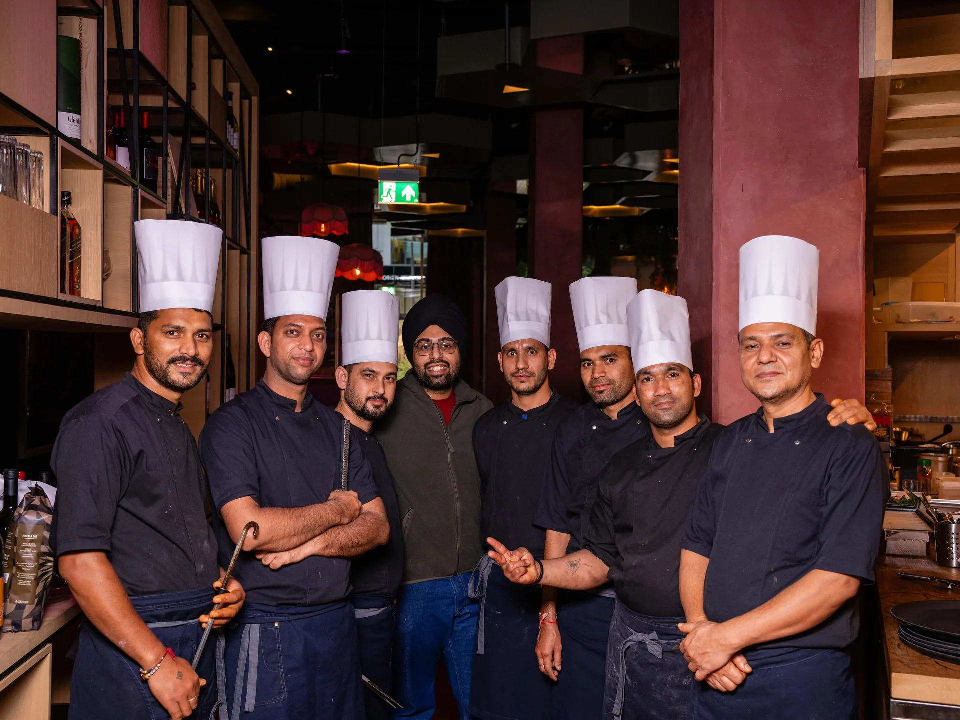 Restaurant Cardamom — kitchen