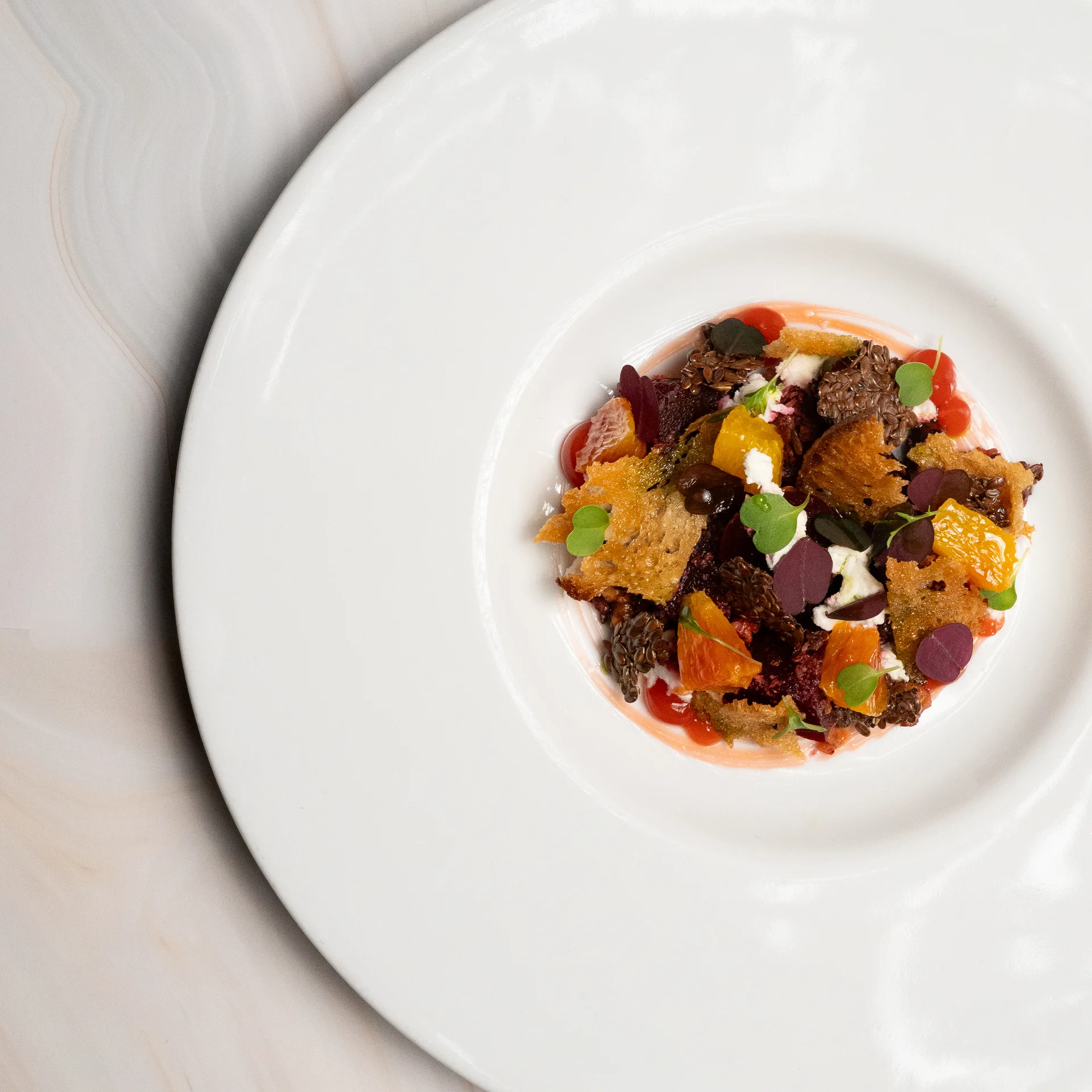 The Fanny Talbot — food