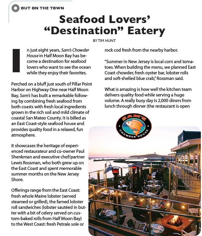 Sam's Chowder House, El Granada