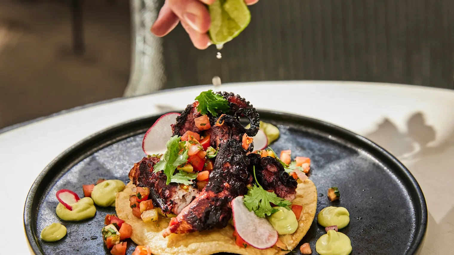 The Belvedere — food