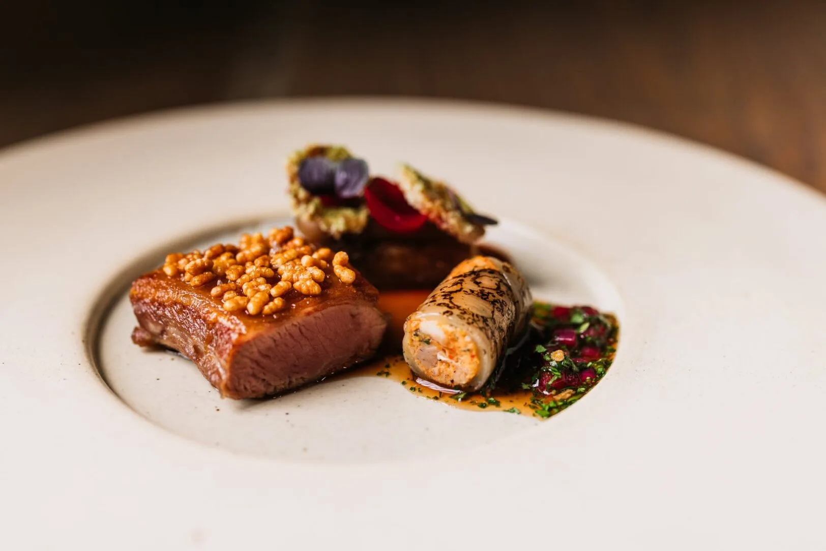 Fiescherblick — food