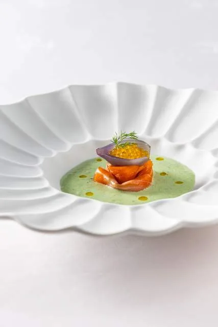 La Table de Marc Turpin – Hostellerie Saint-Germain — food
