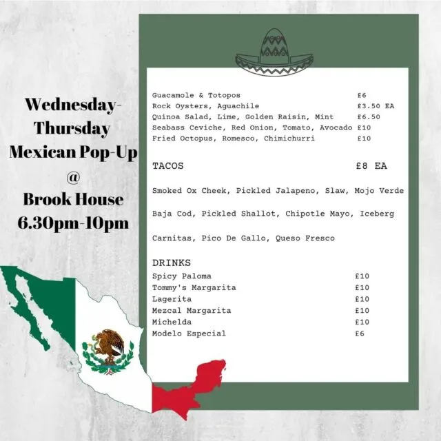 Brook House — food