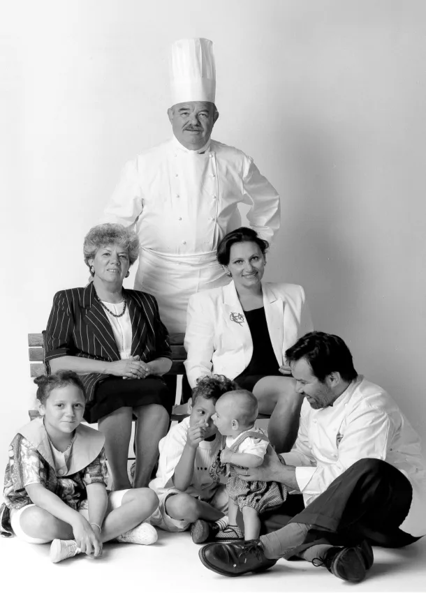 Maison Troisgros — kitchen