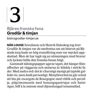 Bistro Grodlår & Timjan — photo 14
