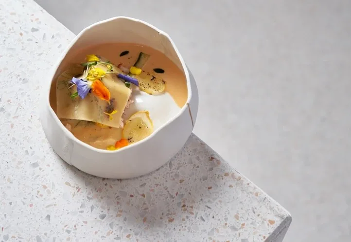 La Roseraie — food