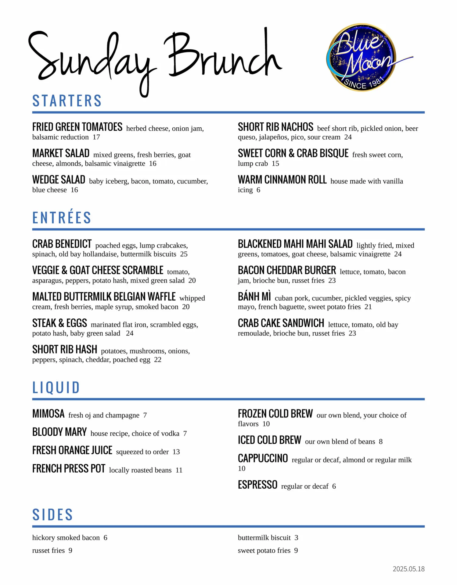 Blue Moon Restaurant — photo 19