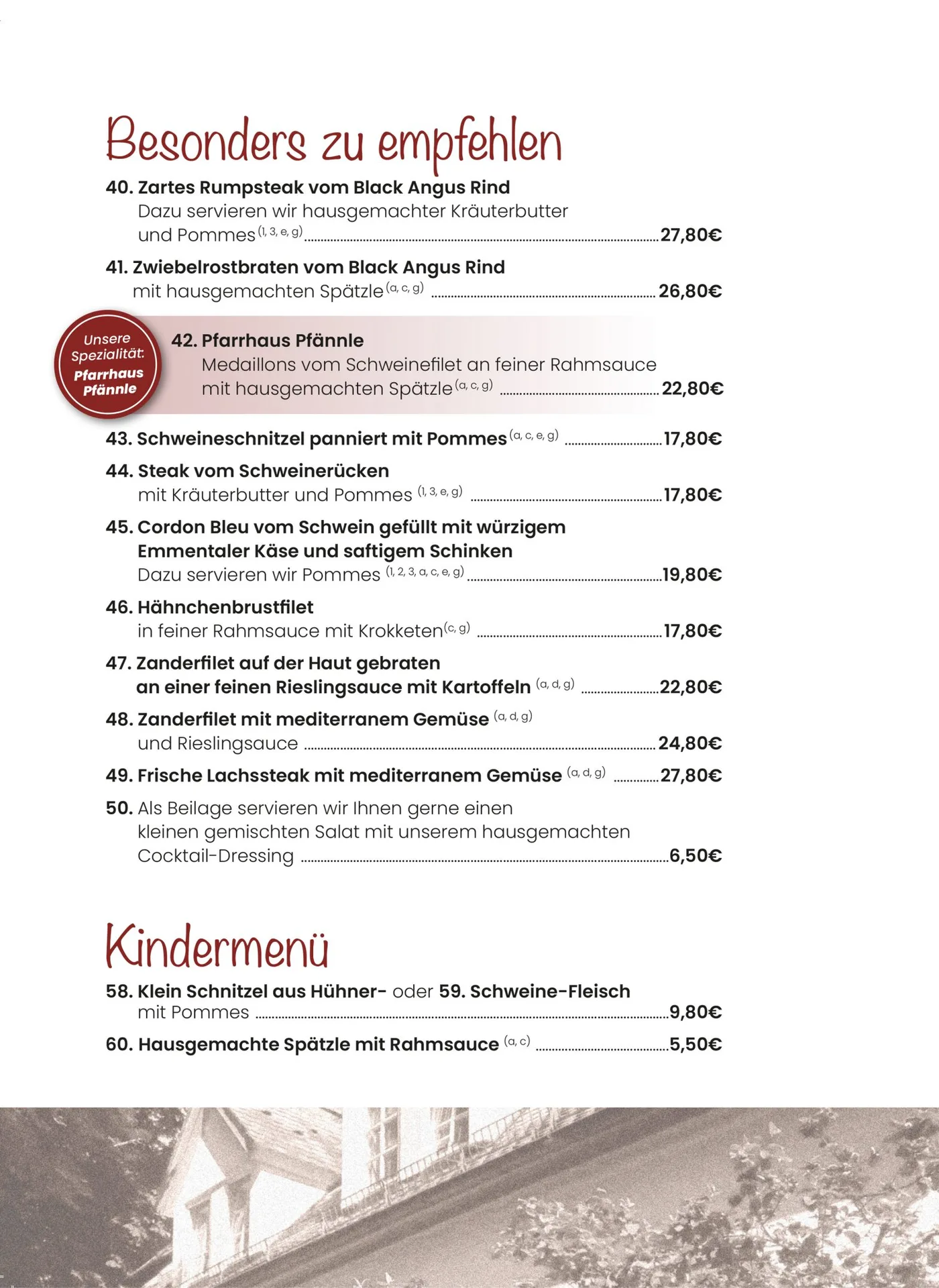 Restaurant Altes Pfarrhaus — photo 21