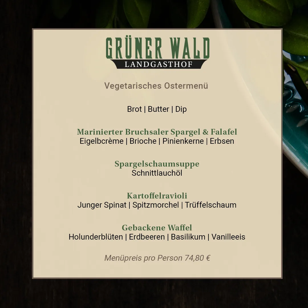 Restaurant Grüner Wald — photo 68