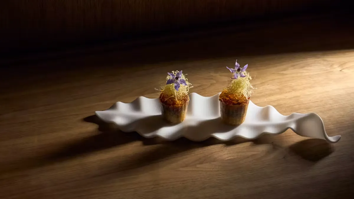 Chef's Counter at MAASS — food